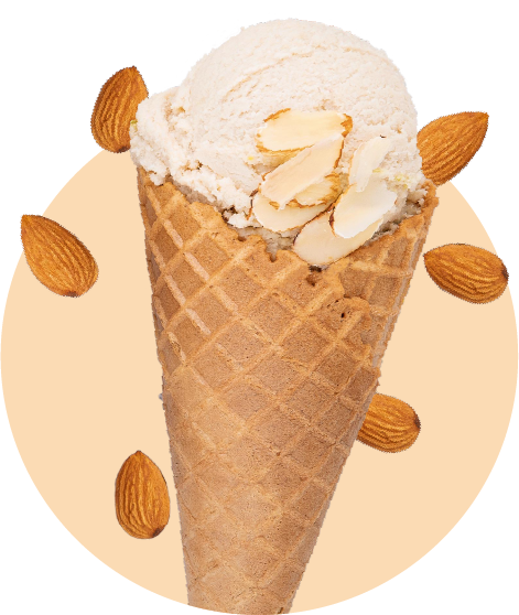 アーモンドアイス