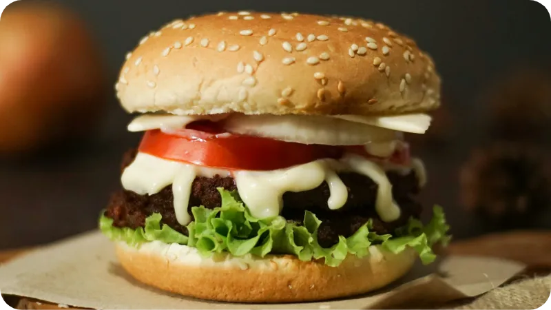 リカレントチーズバーガー